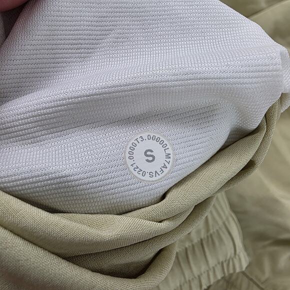 Lululemon Shorts Mens S Green Pace Breaker 7” Linerless Gym Running Athletic - Picture 5 of 5